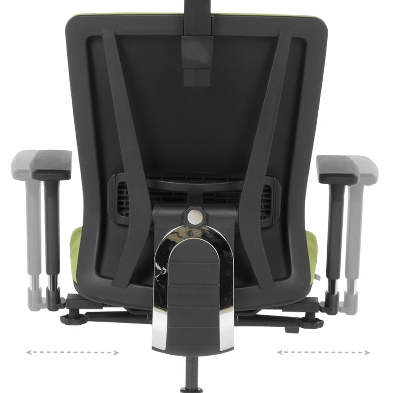 Ергономичен офис стол Carmen COTIA зелен